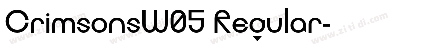 CrimsonsW05 Regular字体转换 CrimsonsW05 Regular字体转换